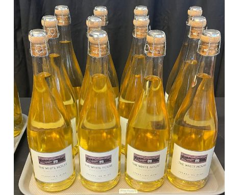 Welsh Wine, The award winning  Whitehouse Heritage Vineyard, sparkling white wine, 2018, twelve bottles.75cl. 11.5% by volume