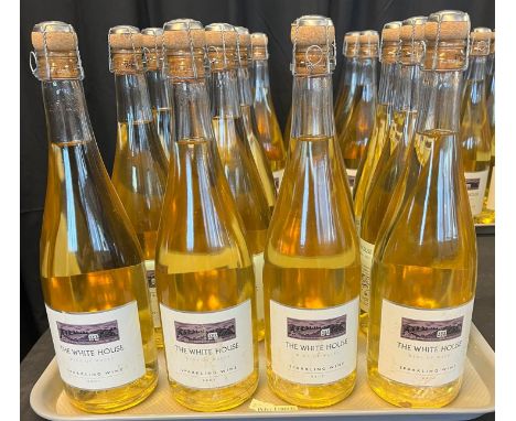 Welsh Wine, The Award winning Whitehouse Heritage Vineyard, sparkling white wine, 2018, twelve bottles. 75cl. 11.5% by volume