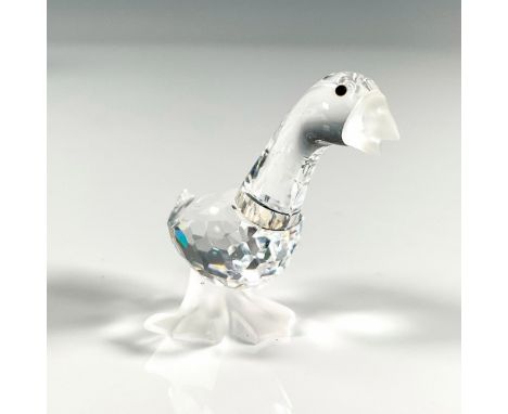 Lead crystal part of Barnyard Friends sires, made with frosted crystal beak and feet. Swarovski etched backstamp. This item h