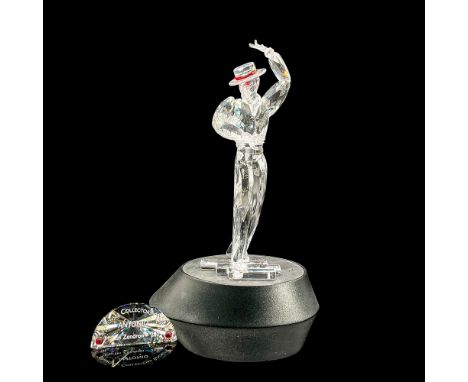 Brilliant clear crystal SCS Annual Edition figure of Antonio in a dance pose. This figure represents Antonio Ruiz Soler, the 