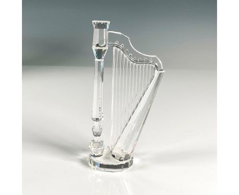 Multifaceted clear crystal. Swarovski etched backstamp. This item has its original box 5"H x 3.25" dia. Issued: 20th centuryD