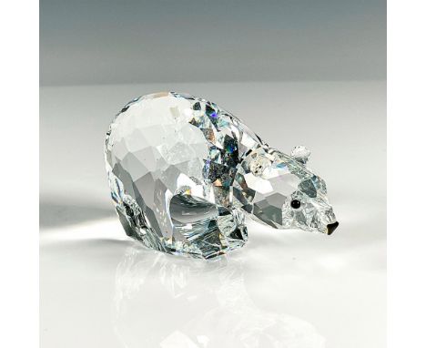 Part of the Kingdom of Ice and Snow series this marvelous creature was created with faceted head, jet crystal eyes and nose o