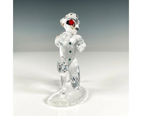 Harlequin was the final piece of the Masquerade trilogy. He is made from clear, frosted and black crystal, and holds a red cr