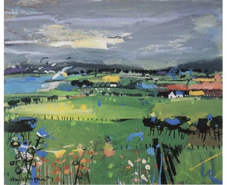HAMISH MACDONALD DA PAI (SCOTTISH 1935 - 2008), FARM, NEAR LOCH LOMOND limited edition lithographic print, signed, title and 