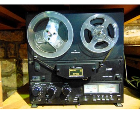 A vintage Philips Hi-Fi stereo tape deck, Model No N71570