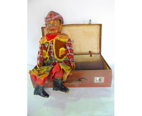 "Johnny" A good quality large 20th century ventriloquist's doll, attributed to the maker Leonard Insull, (1883/1974) the comp