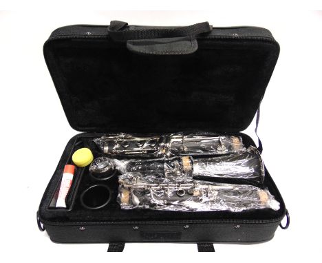 A WINDSOR CLARINET  cased. 
