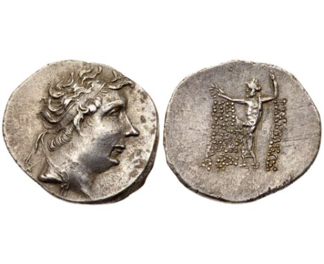 Bithynian Kingdom. Nikomedes IV Philopator. Silver Tetradrachm (16.52 g), ca. 94-74 BC. BE 210 (88/7 BC). Diademed head of Ni