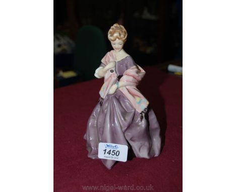 A Royal Worcester 'First Dance' figure.