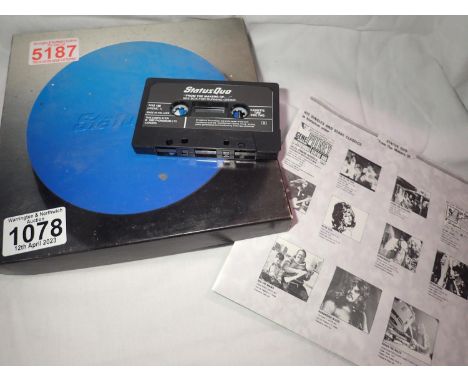 Two boxed Status Quo From The Makers Of cassettes. P&amp;P Group 1 (£14+VAT for the first lot and £1+VAT for subsequent lots)