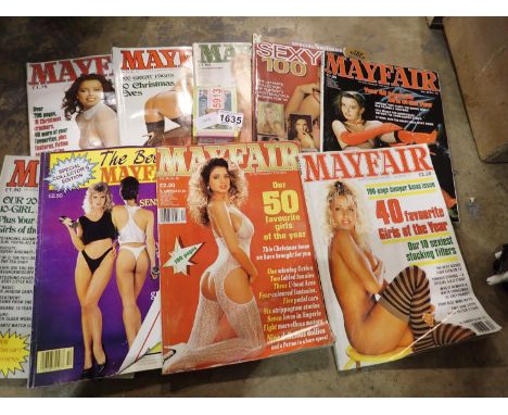 Gentlemens interest magazines and playing cards. P&amp;P Group 2 (£18+VAT for the first lot and £3+VAT for subsequent lots) 