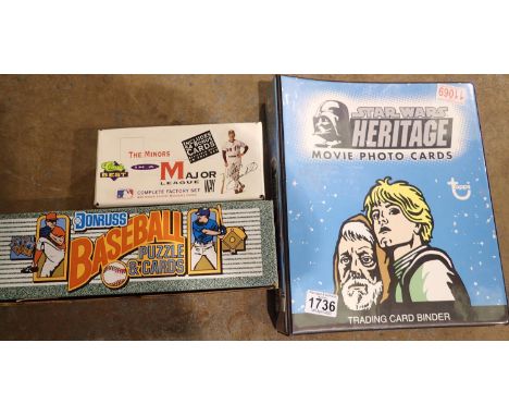 Star Wars Heritage movie photo cards. P&amp;P Group 2 (£18+VAT for the first lot and £3+VAT for subsequent lots) 