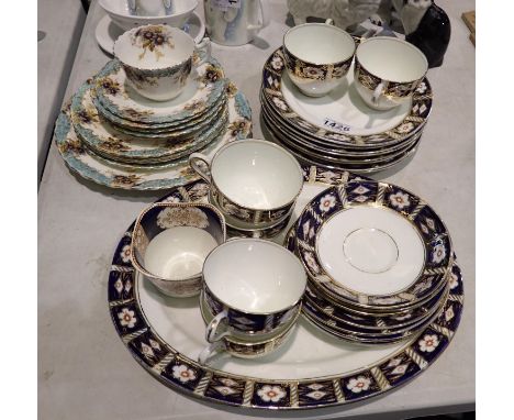 Victorian part tea set, and an Osborne tea service. Not available for in-house P&amp;P 