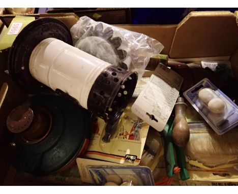 Mixed tools and a heater. Not available for in-house P&amp;P 