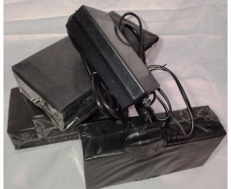 Five new, old stock, boxed 25V wheelchair chargers. P&amp;P Group 1 (£14+VAT for the first lot and £1+VAT for subsequent lots