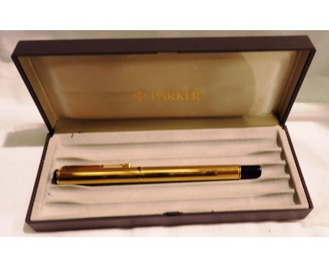 Boxed Parker ballpoint pen. P&amp;P Group 1 (£14+VAT for the first lot and £1+VAT for subsequent lots) 