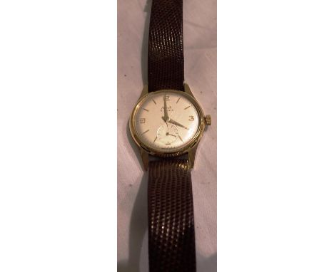 Avia: 15 jewel; gents wristwatch, not working at lotting. P&amp;P Group 1 (£14+VAT for the first lot and £1+VAT for subsequen