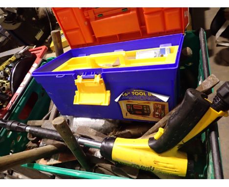 Mixed tools and a toolbox. Not available for in-house P&amp;P 