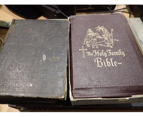 Bible and a USA Catholic book. P&amp;P Group 2 (£18+VAT for the first lot and £3+VAT for subsequent lots) 