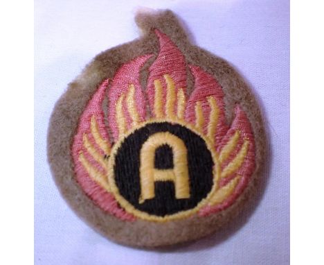 British Military Ammunition Expert sleeve badge. P&amp;P Group 1 (£14+VAT for the first lot and £1+VAT for subsequent lots) 