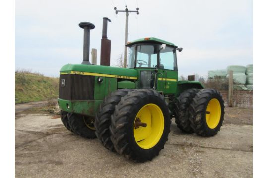 1976 John Deere 8430 4wd Articulated Tractor Reg No Q484 Lfl Serial No Hours 8 500