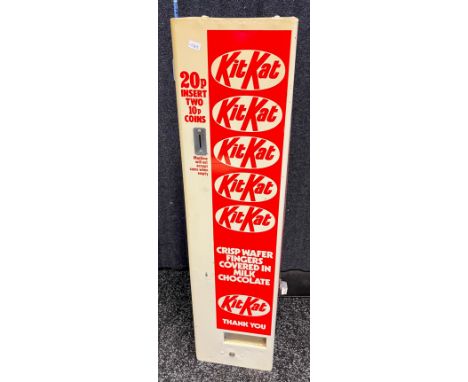 Vintage wall hanging Kit Kat Chocolate Biscuit vendor machine. [90cm high] 