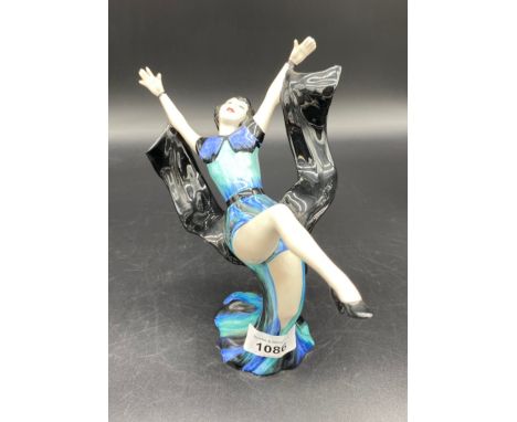 Lorna Bailey Art Deco style figurine, Signed.Edition 1/100   [[19cm high] 