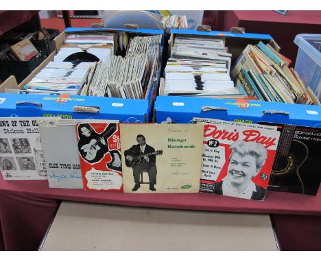 A Quantity of 7" Singles Mainly 1960's and Later, including Gary Numan, Madonna, Jefferson Starship, The Police, Jazz, Roy Or