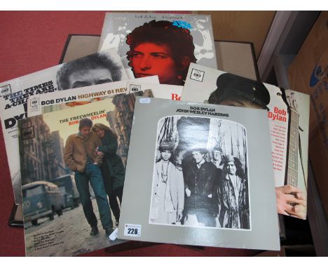 Bob Dylan LP's, on C.B.S - Another Side of Highway 61 revisited, Bringing It All Back Home, Bob Dylan - The Free Wheelin, The