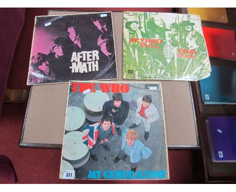 Rolling Stones - Aftermath 1966 LK 4786 Decca Label, The Who - My Generation 19656 Brunswick black and silver label LAT 8616,