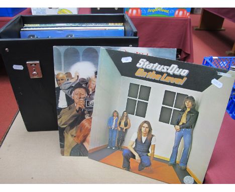 Rock Interest, Fourteen LP's to include Status Quo, Bruce Springsteen, Rolling Stones, 10cc and The Doors. All are in beautif