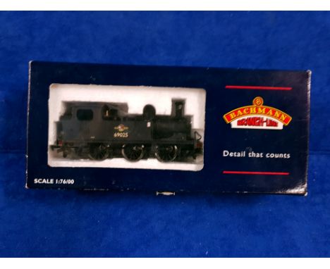 BACHMANN 00 GAUGE J72 TANK BR BLACK LATE CREST 69025