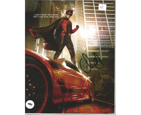 Movies Christopher Mintz-Plasse 10x8 signed Kick Ass colour photo, Christopher Charles Mintz-Plasse is an American actor, com