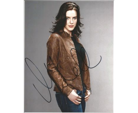 Michelle Ryan signed 10x8 colour photo half body portrait. Good Condition. All autographs are genuine hand signed and come wi