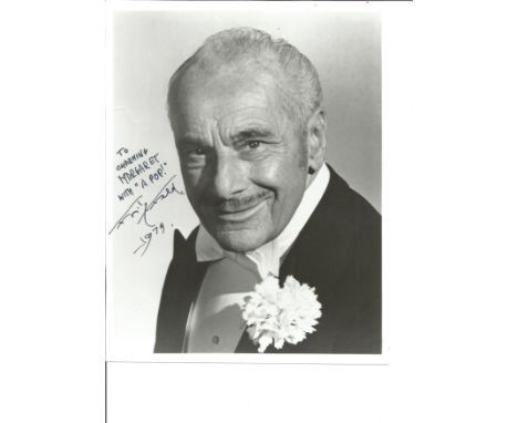 Fritz Feld signed 10x8 black and white photo, October 15, 1900 - November 18, 1993) was a German-American film character acto