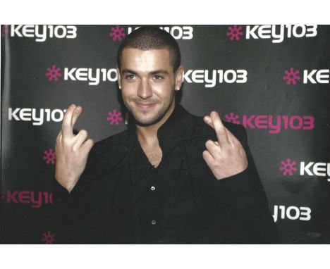 Music Shayne Ward 8x12 signed colour photo, Shayne Thomas Ward is an English singer and actor, He is best known for his role 