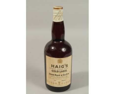 HAIG'S BLENDED SCOTCH WHISKY GOLD LABEL.