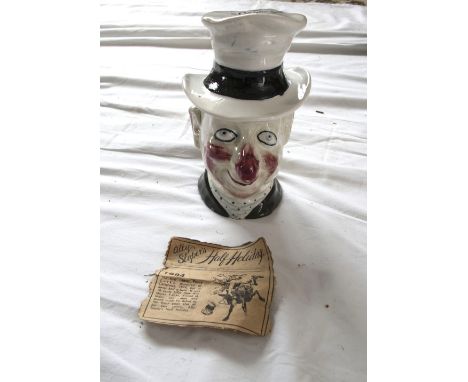 Ally Sloper's Half Holiday lidded pot celebrating his debut in the first comic book