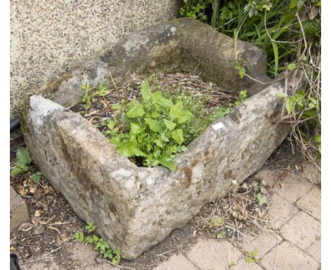 A stone trough