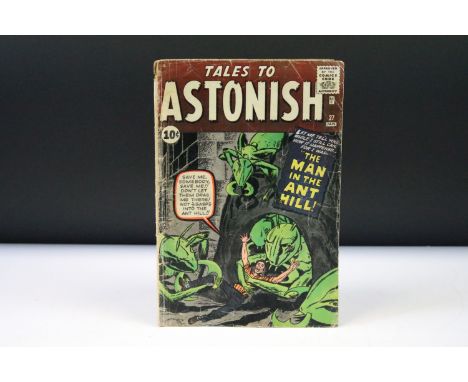 Comics - Tales To Astonish (1962) Issue 27 comic with the first appearance of Ant-Man (Henry Pym) included, this is the Ameri