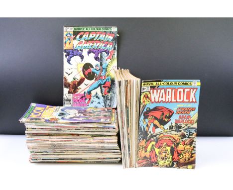 Comics - Collection of 91 1970s onwards Marvel comics to include 6 x Tarzan featuring issues No. 24-29, 3 x Weird Wonder Tale