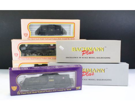 Six boxed HO gauge Pennsylvania locomotives to include 2 x Bachmann Plus (11510 #2262 EMD GP35 Diesel &amp; 11610 EMD SD45 Di