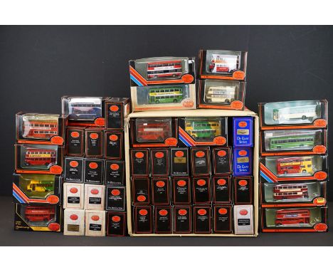 48 boxed EFE Exclusive First Editions diecast model buses to include De-Regulation, De Luxe Series, Anniversary Models, etc, 