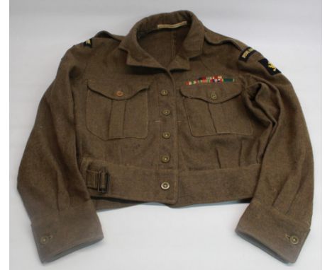 Durigo Manfg. Co 1949 pattern battle dress blouse, dated 1952, size 11 