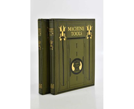 FRENCH (J), MACHINE TOOLS, commonly employed in modern engineering workshops, 2 vols, with black and white illustrations and 