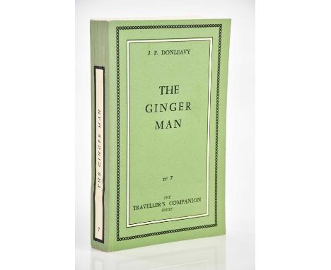 DONLEAVY (J.P.), THE GINGER MAN, first edition, 8vo, green paperback, Olympia Press, 1955, book No 7 in the Traveller’s Compa