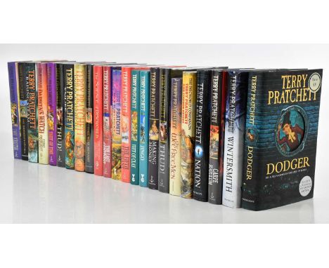 TERRY PRATCHETT; a collection of Discworld and other novels, to include, JINGO, first edition, Gollancz, 1997; FEET OF CLAY, 