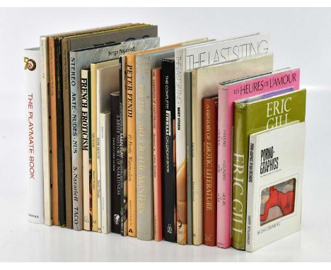 CARRERA (R), HOURS OF LOVE, Lausanne, Switzerland; EDGREN (G), THE PLAYMATE BOOK, Taschen, 2005; with 21 other books on eroti