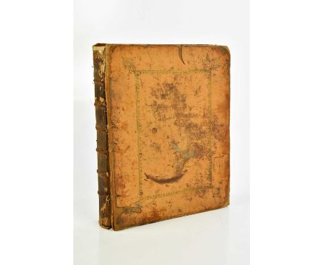 ALBIN (E), A NATURAL HISTORY OF ENGLISH INSECTS, first edition, complete with 100 hand coloured engraved plates and text page