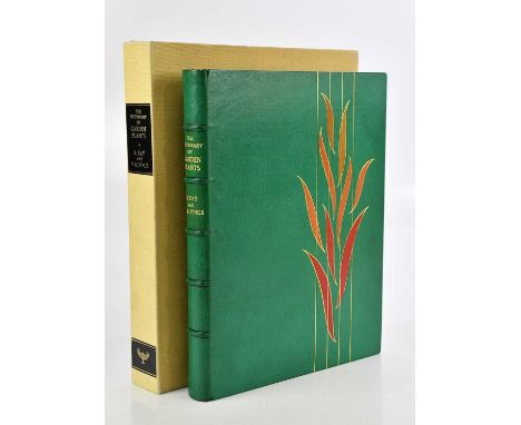 HAY (R), &amp; SYNGE (P), THE DICTIONARY OF GARDEN PLANTS, limited edition No 156, signed by both authors, full green leather